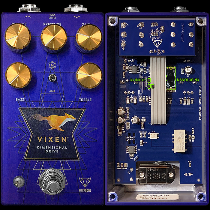 Foxpedal's Vixen Dimensional Drive is even more appealing in the flesh and has a Wonderful Depth of Harmonics