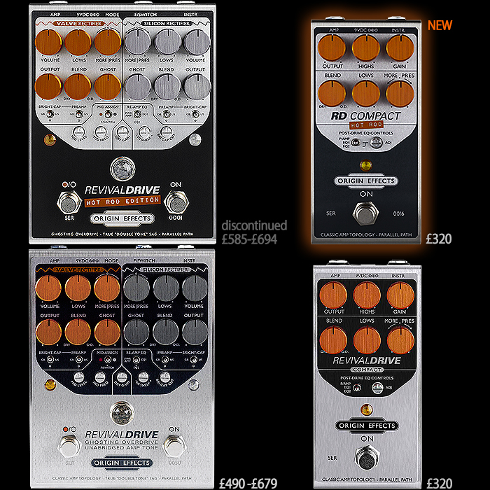 Guitar Pedal X - GPX Blog - Origin Effects Completes the Set with