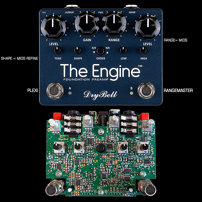 First Impressions of DryBell's beautifully calibrated Dual Channel Plexi and RangeMaster Style Foundation Preamp Pedal