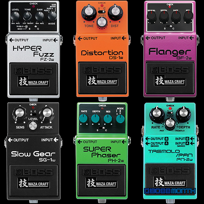 Guitar Pedal X News Which Pedals will Boss revive next as Waza