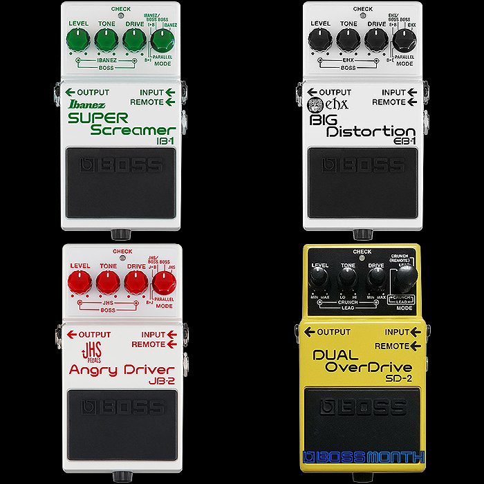 Guitar Pedal X - News - Should Boss roll out more Dual-OverDrive