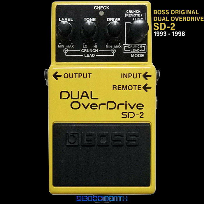 BOSS SD-2 DUAL OVER DRIVE - 楽器/器材