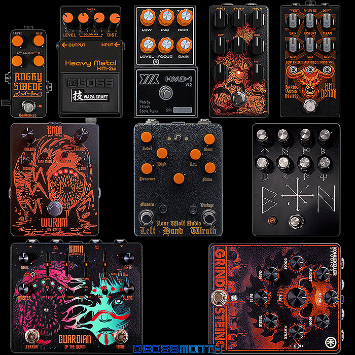 Pedal - GPX Blog - The Ever-Expanding HM-2 Twin Peaks Metal Distortion Capsule Collection