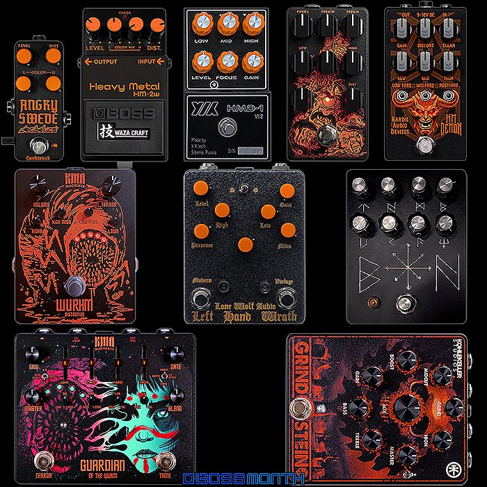 Guitar Pedal X - GPX Blog - The Ever-Expanding Boss HM-2 Twin Peaks Heavy  Metal Distortion Capsule Collection