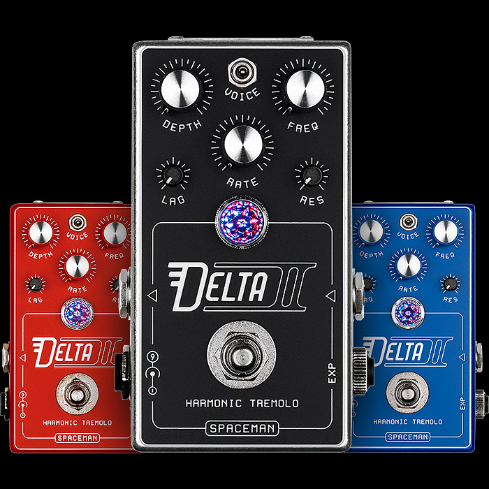 Spaceman Effects follows up its Voyager I with the compact Delta II Harmonic Tremolo