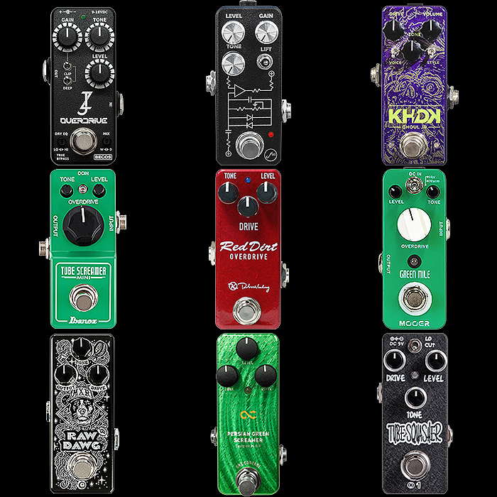 9 of the Best Mini Tube Screamer Style Pedals