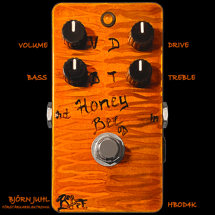 Guitar Pedal X - GPX Blog - BJFE 4K Honey Bee Overdrive is the 