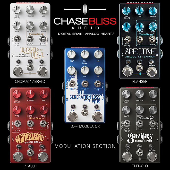 Guitar Pedal X - News - Chase Bliss Audio Capsule Collection 