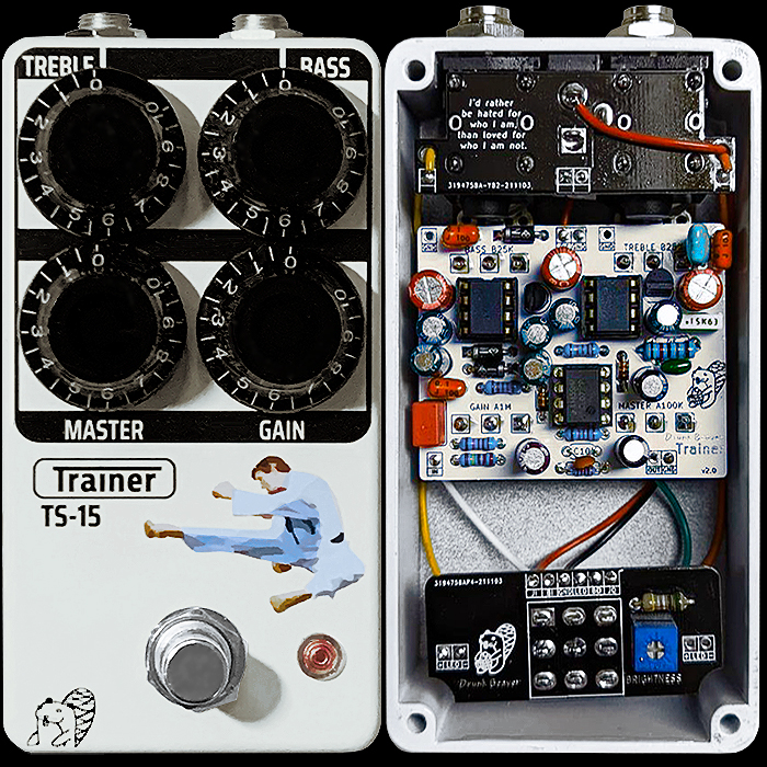 Drunk Beaver's Trainer TS-15 Preamp Perfectly Captures that Small Amp Dynamics and Punchy Character