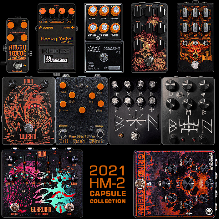 Guitar Pedal X - GPX Blog - HM-2 Capsule Collection Goes to 11!