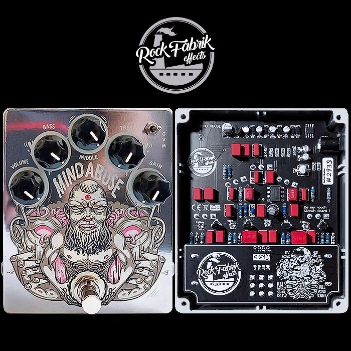 Rock Fabrik's Mind Abuse Ultra High Gain Distortion is an All-Rounder Full Metal Monster!