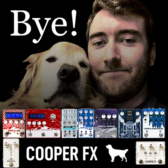 A Fond Farewell To Tom Majeski and Cooper - Thank You for 7 Great Years of Cooper FX Innovation!