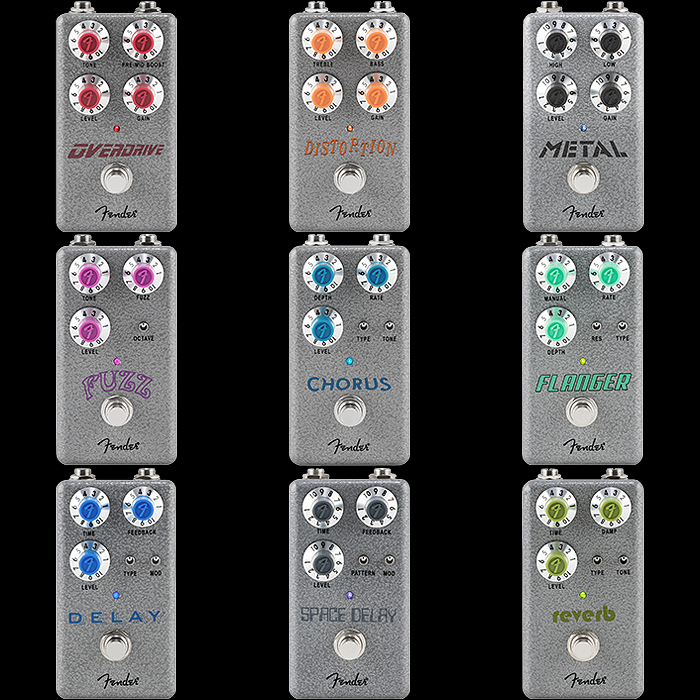 Wissen Menda City bioscoop Guitar Pedal X - GPX Blog - Fender tackles the budget end of the market  with its new Hammertone Range of Pedals