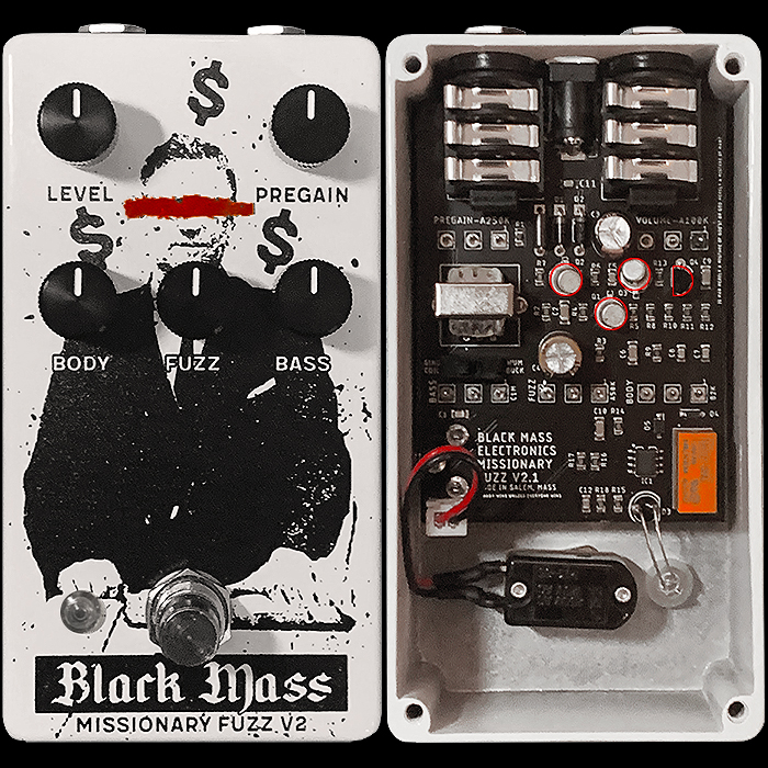 The Black Mass Missionary V2 is a Fantastically Versatile and Different kind of 4-Transistor Fuzz