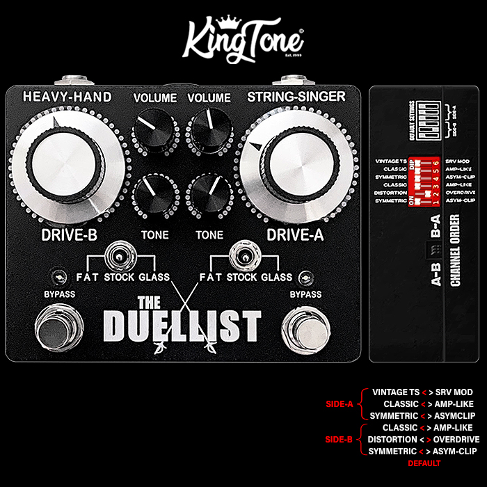 KING TONE GUITAR THE DUELLIST 2022 - エフェクター