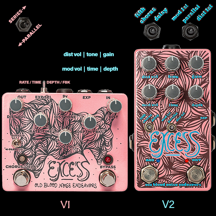 Old Blood Noise Endeavors Shrinks its Excess Distorting Modulator to Enhanced V2 Compact Edition
