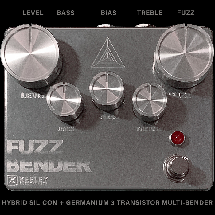 Keeley's Fuzz Bender Ghost Prism Custom Shop Edition is a rare object of beauty!