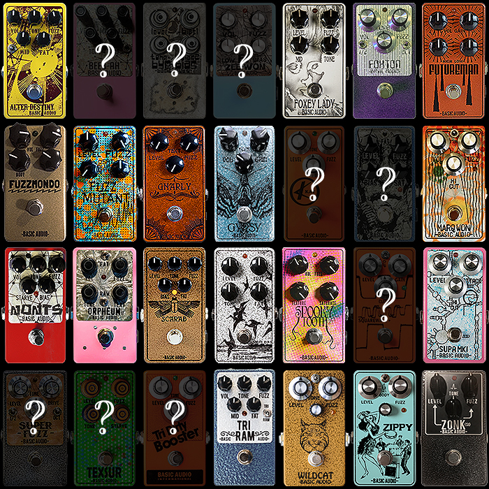 Guitar Pedal X - GPX Blog - Which Basic Audio Fuzz should I get next?