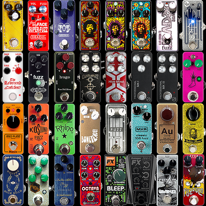 Guitar Pedal X - GPX Blog - 32 of the Best Mini Fuzz Pedals - 2022 Ultimate  Selection