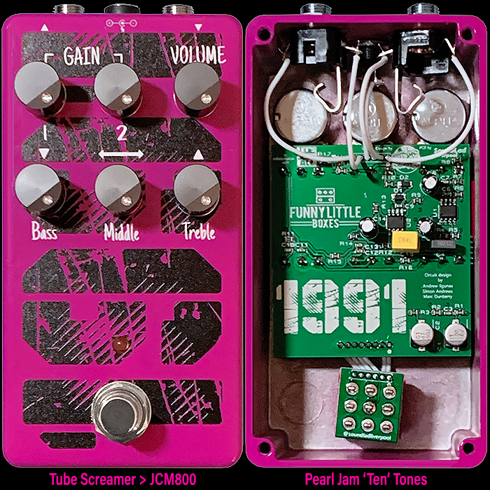 Funny Little Boxes' 1991 Dual-Drive / Distortion is the Perfect Pearl Jam Ten Tone Machine!
