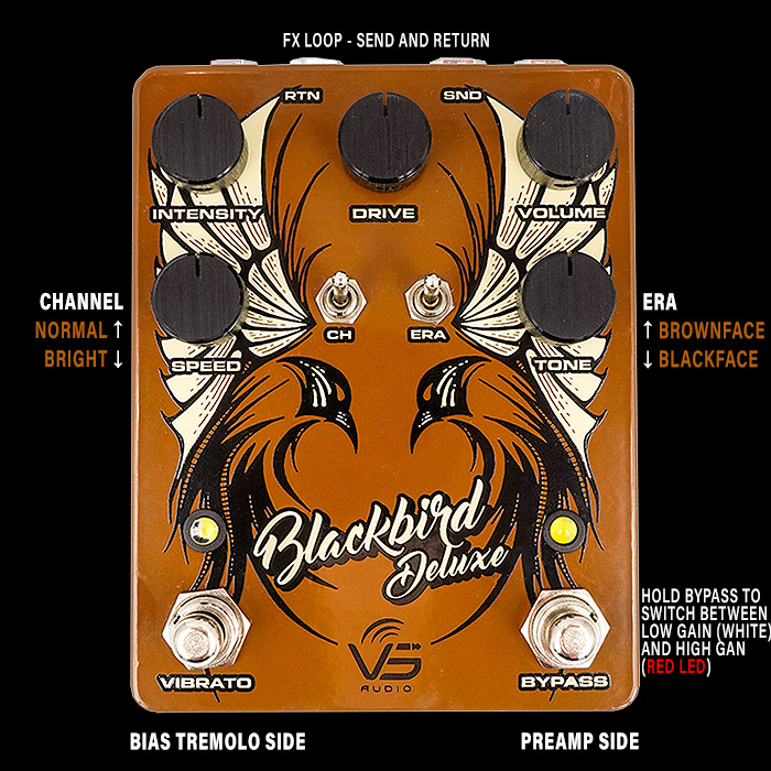 VS Audio further enhances its Blackbird Preamp - now in Deluxe edition with added Bias Tremolo