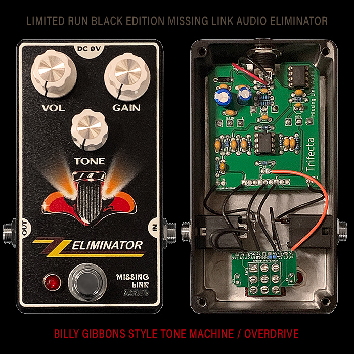 The Limited Run Black Edition of Missing Link Audio's Eliminator Overdrive has landed!