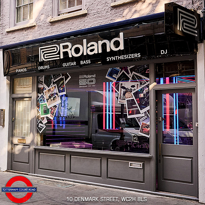 Roland's Innovative 10 Denmark Street Store Officially Launched Now!