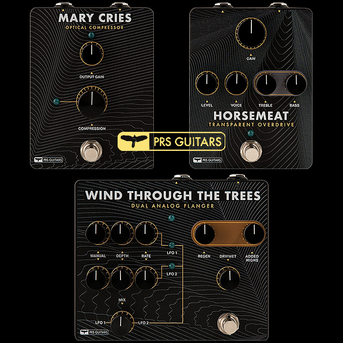 Former pedal sceptic Paul Reed Smith surprisingly launches own range of PRS Pedals