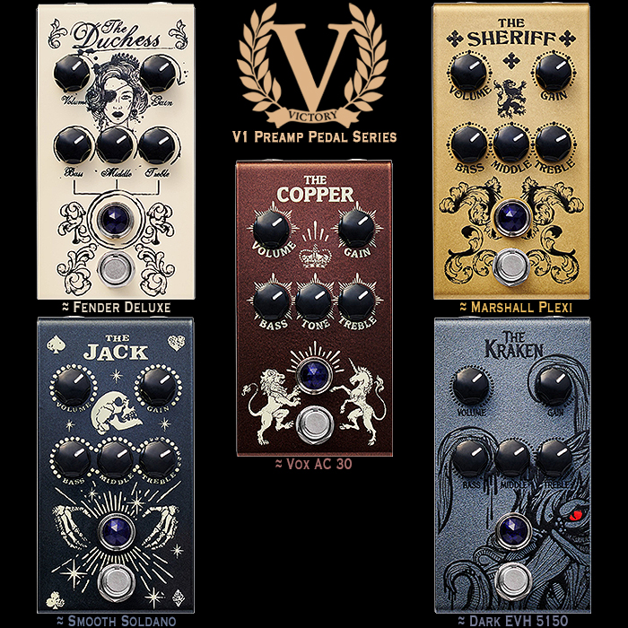 最終値下げ　Victory Amps  V1 Kraken Pedal クローン