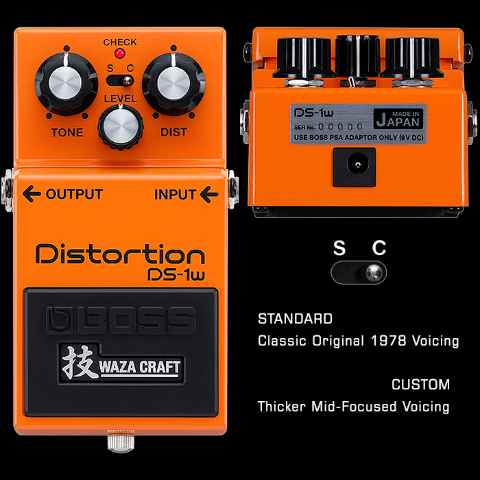 Post madlavning Arena Guitar Pedal X - GPX Blog - As predicted on this very site - Boss finally  launches Waza-Craft Edition of its best-selling DS-1 Distortion