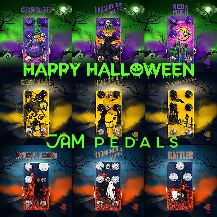Happy Halloween courtesy of JAM Pedals Amazing 2022 Halloween Specials