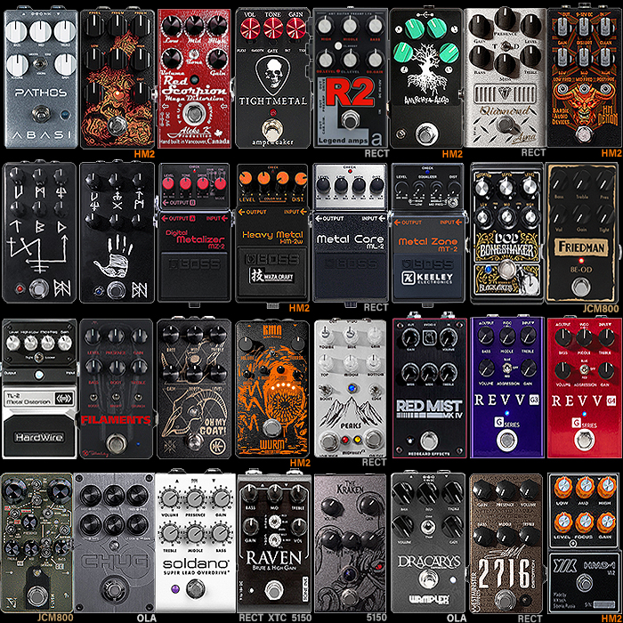 Guitar Pedal X - GPX Blog - Full Metal Racket! - 32 of the Best