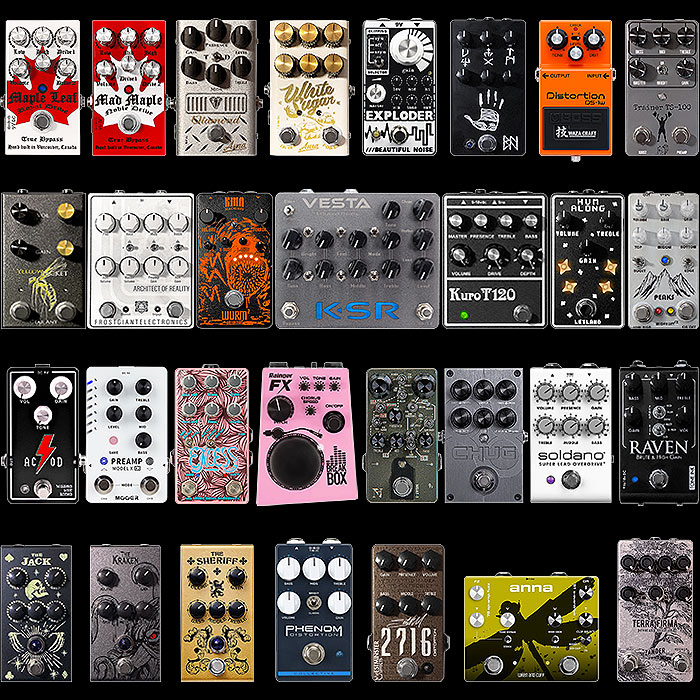 Guitar Pedal X - GPX Blog - 2022 Best New Distortion Pedals of the