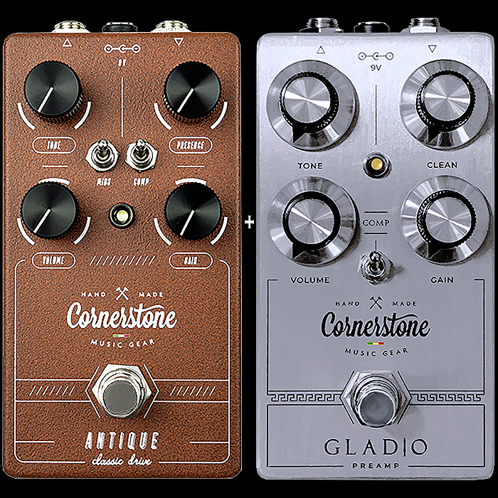 Guitar Pedal X - News - Cornerstone replaces its Gladio Double