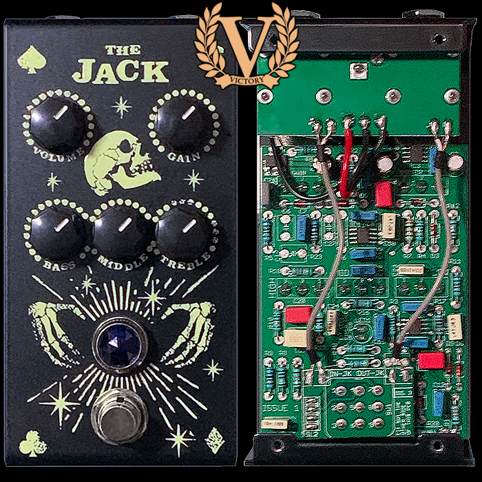 Victory Amps V1 The Jack Preamp is the most Exquisite Smooth Liquid Distortion Pedal