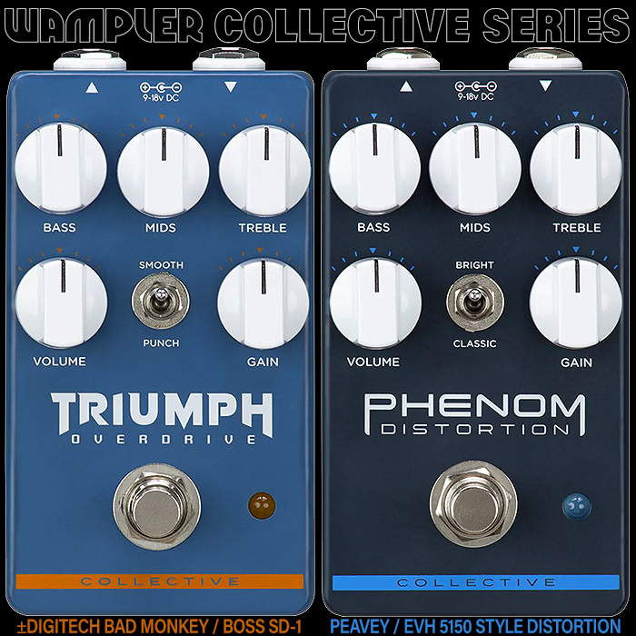 Brian Wampler One-Ups The Competition with his New Collective Line of Budget Extended Range Pedals