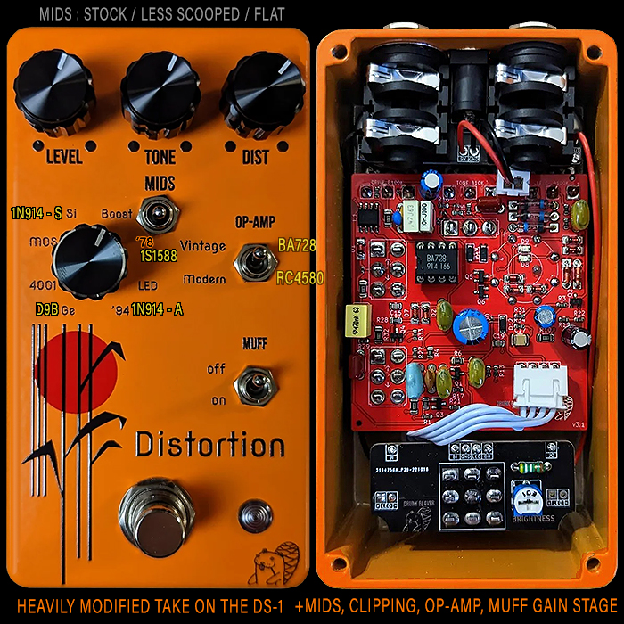 Guitar Pedal X - GPX Blog - Drunk Beaver's latest DS-1 inspired 