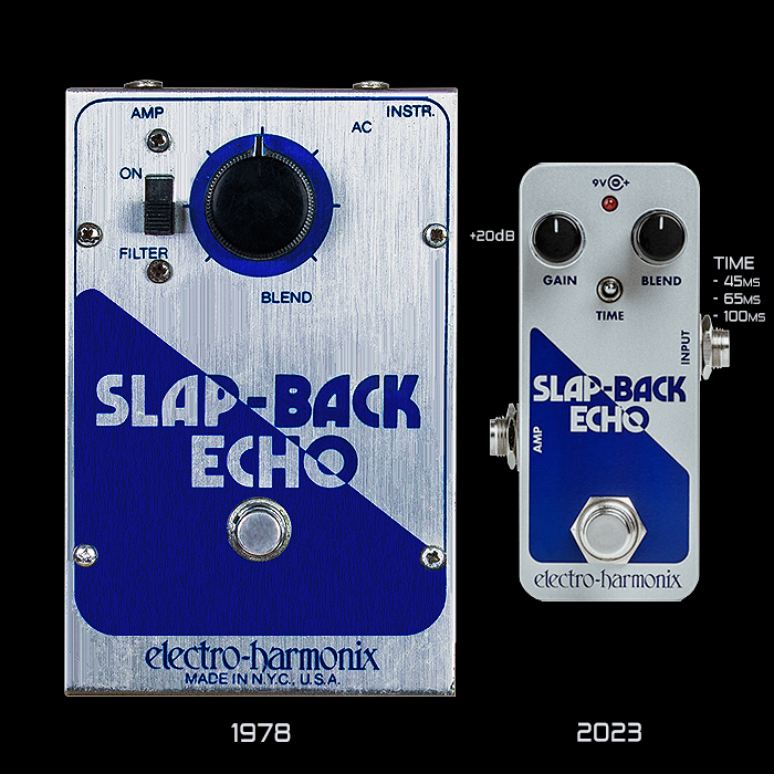 Electro-Harmonix Reboots its BBD Slap-Back Echo as prompted by Josh Scott