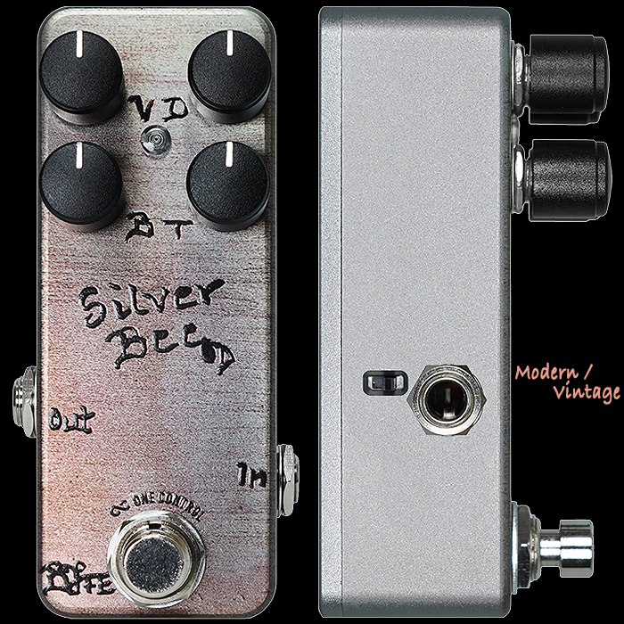 Guitar Pedal X - News - OneControl Releases Silver Bee OD 4K Mini