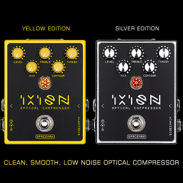 Spaceman Effects Releases the Mid-size Clean, Smooth Ixion Side-Chain Optical Compressor