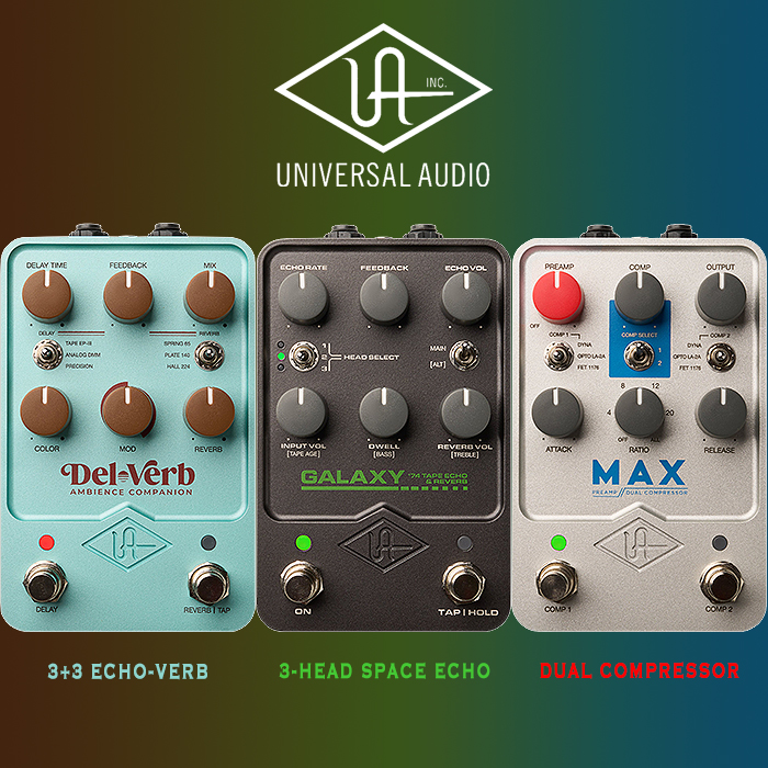 Guitar Pedal X - GPX Blog - Universal Audio's 3rd batch of UAFX