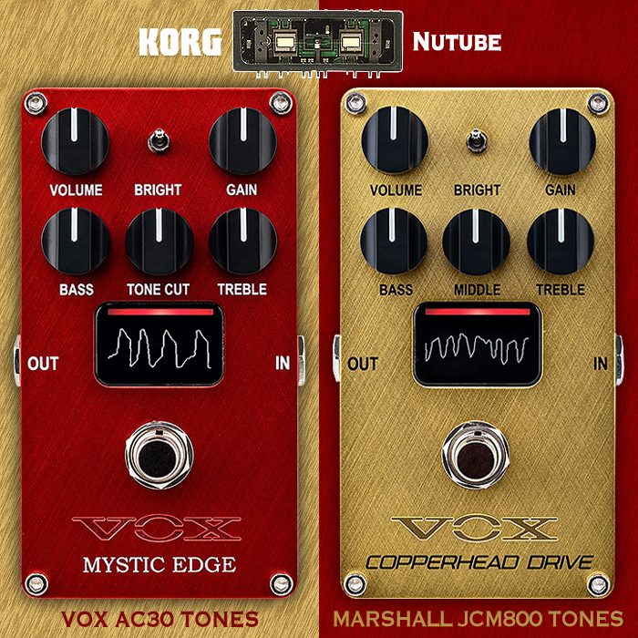 Guitar Pedal X - News - Vox's Valvenergy NuTube Mystic Edge AC30