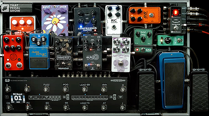 Guitar Pedal X - GPX Blog - Andy Timmons Pedalboard Dynamics
