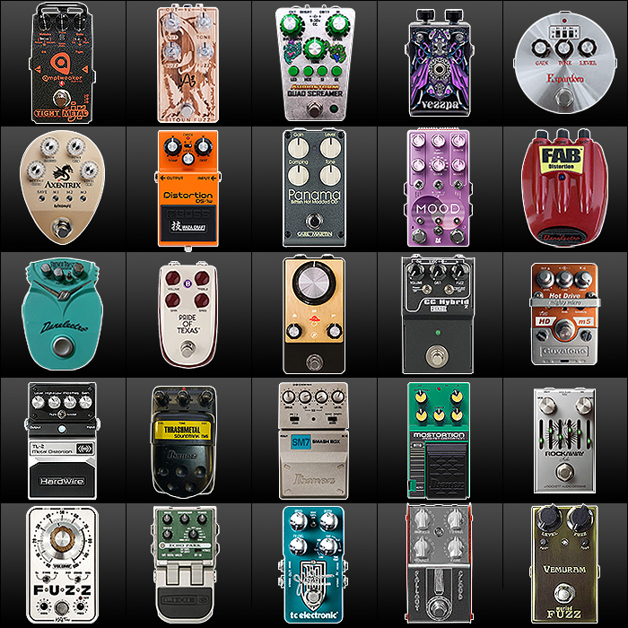 Guitar Pedal X - GPX Blog - 25 Iconic Guitar Body Shapes