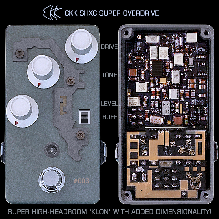 Mr Wu does it again with the CKK SHXC Super Overdrive - which goes far beyond your typical 'Klone'