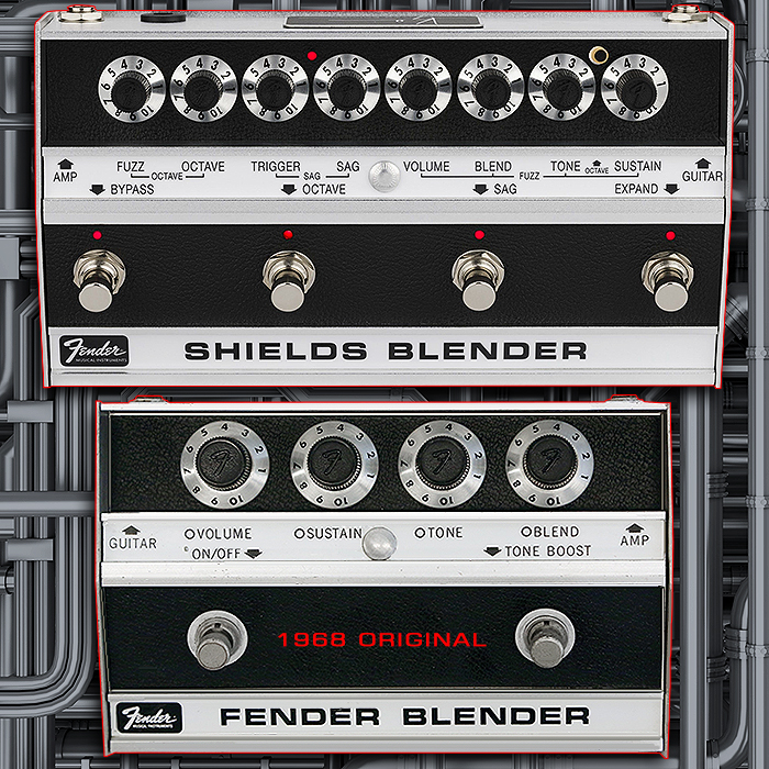 Guitar Pedal X - GPX Blog - Fender reboots the Fender Blender Fuzz 