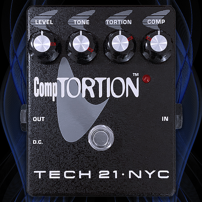 Henry Kaiser's favourite gain pedal is the superbly harmonic fuzzy-drive Tech 21 NYC CompTortion