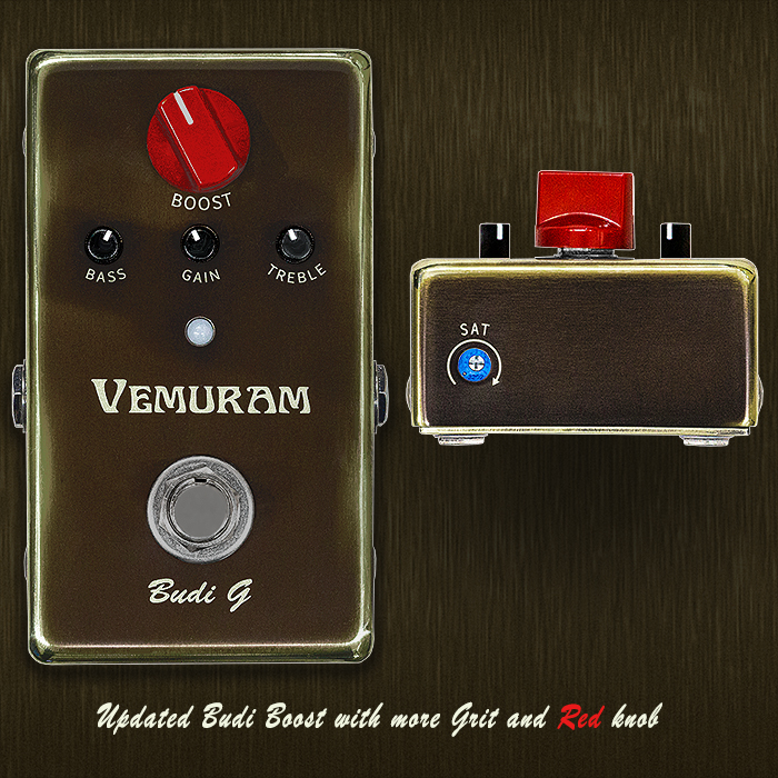 Guitar Pedal X - GPX Blog - Vemuram reboots its Budi Boost as the