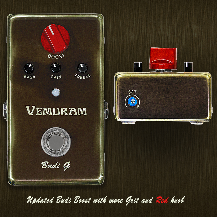 Guitar Pedal X - GPX Blog - Vemuram reboots its Budi Boost as the 