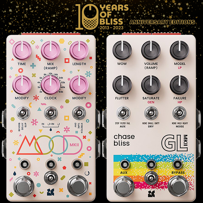 Guitar Pedal X - News - As part of its 10 Years of Bliss